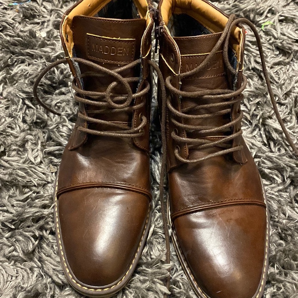 Size 10 Madden Brown dress boots